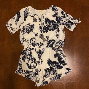 Floral Romper